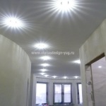 Тканевые потолки Descor с декоративным освещением